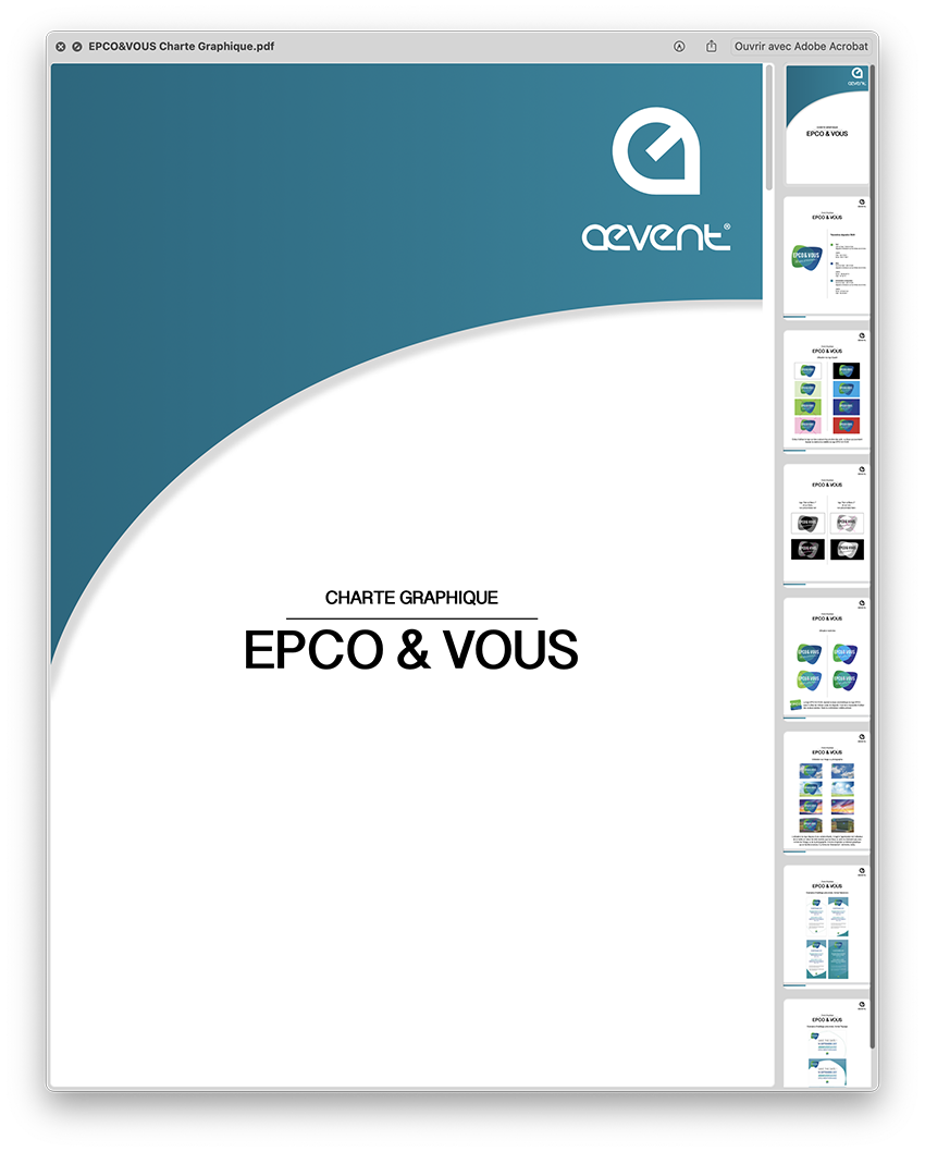 Charte graphique EPCO et Vous